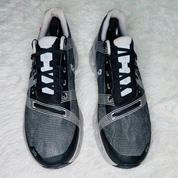 On CloudGo Black Glacier Men's Size US 11.5 EU 46 Black Gray Sneakers - Picture 3 of 13